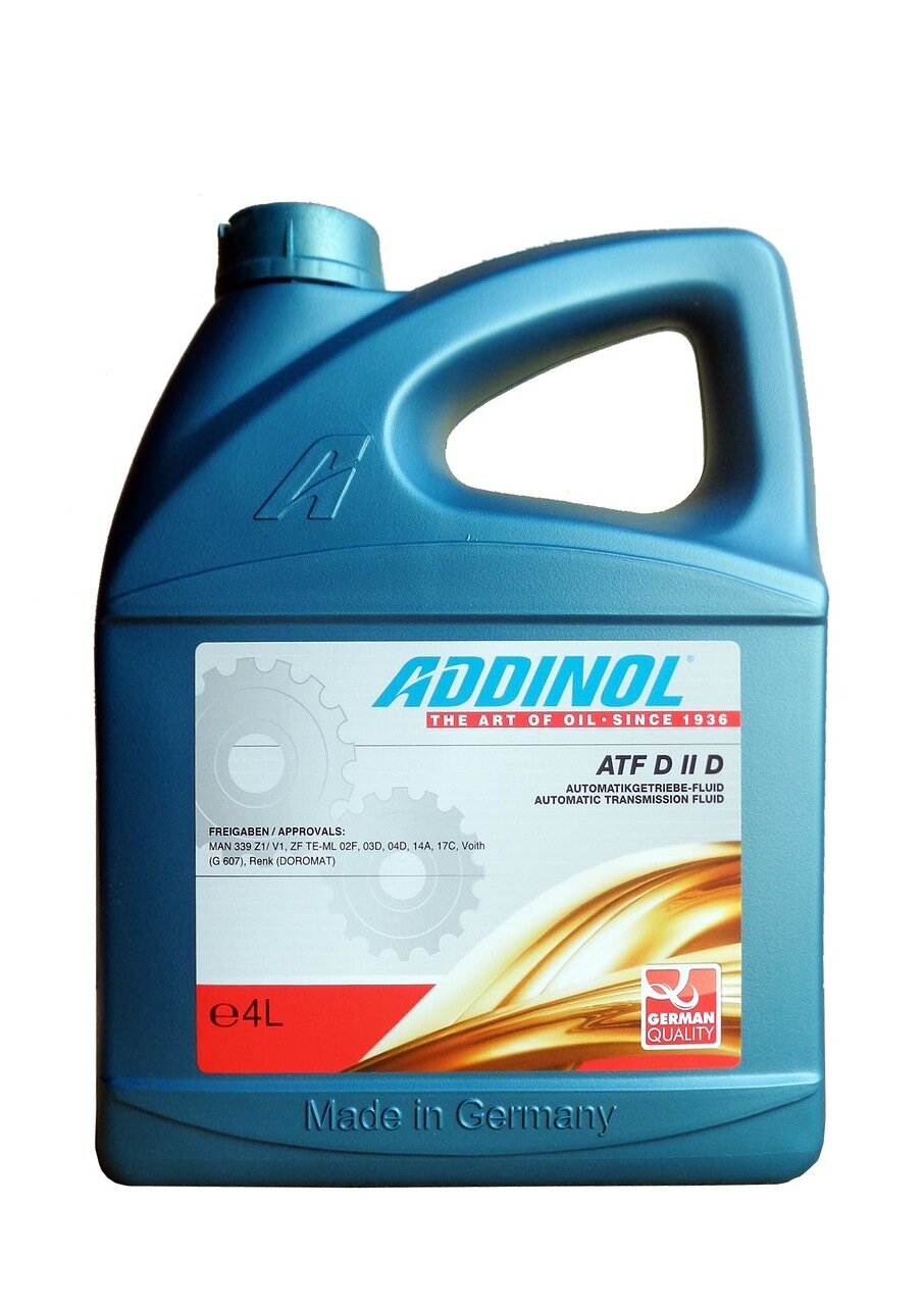 Трансмиссионное масло ADDINOL ATF DIID 4л