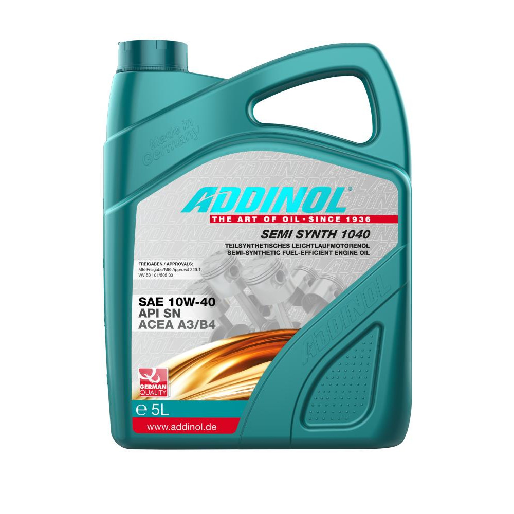 Моторное масло ADDINOL SemiSynth 1040 10W-40 5 л