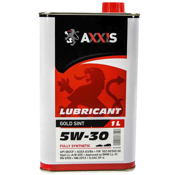 Масло моторное AXXIS Gold Sint 5W-30 1 л