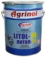Смазка Литол-24 Агринол 17 кг (цена за 0,100 л)