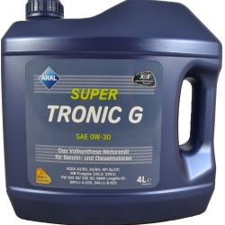 Моторное масло Aral SuperTronic G SAE 0W-30, 4л
