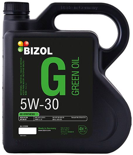 Моторное масло BIZOL Green Oil 5W-30 4л