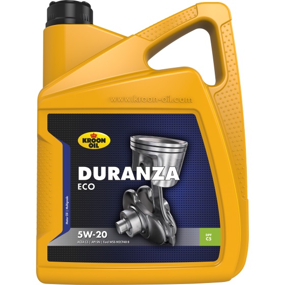 Моторна олива KROON OIL DURANZA ECO 5W-20 5л