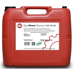 Моторное масло DynaPower Premium 5W-40 20л