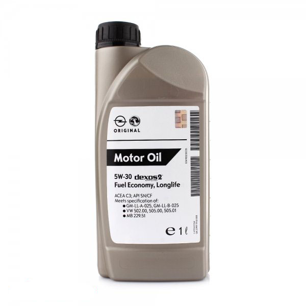 Моторное масло GM dexos2 5W-30 1л - Фото 1
