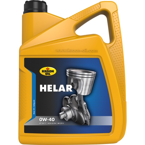 Моторна олива KROON OIL HELAR 0W-40 5л
