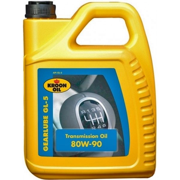 Масло трансмиссионное KROON OIL GEARLUBE GL-5 80W-90 5л