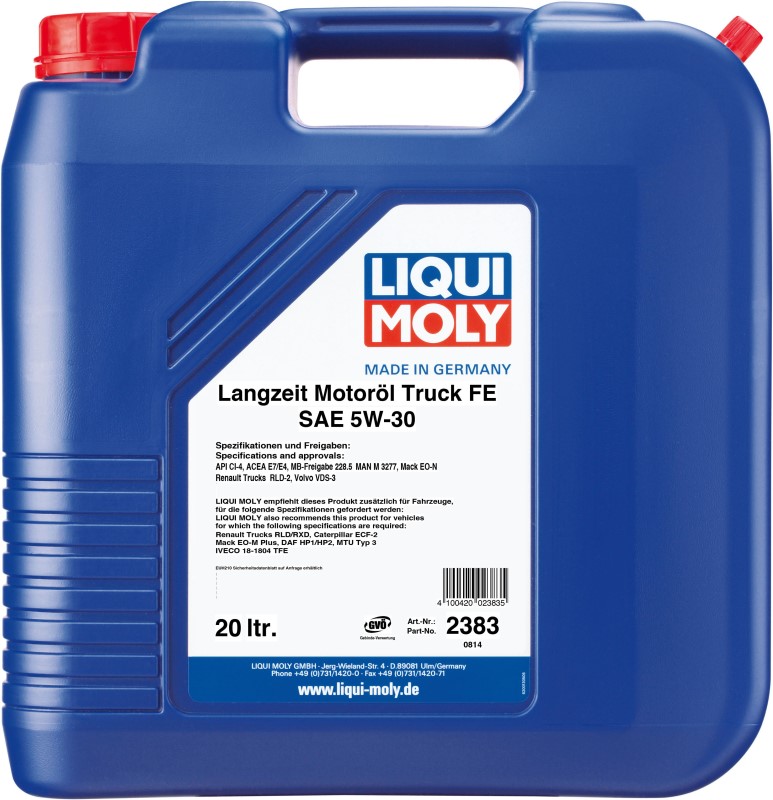 Масло моторное LIQUI MOLY LKW FE 5W-30 20л