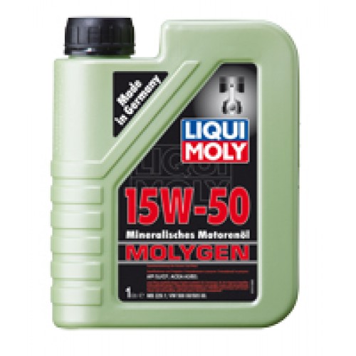 Масло моторное LIQUI MOLY Molygen SAE 15W-50 минеральное 1л
