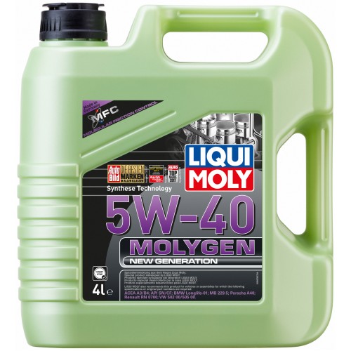 Масло моторное LIQUI MOLY Molygen 5W-40 4л