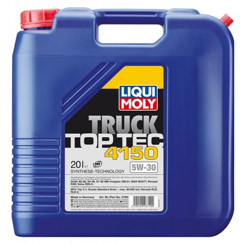 Моторна олива LIQUI MOLY TOP TEC Truck 4150 5W-30 20л