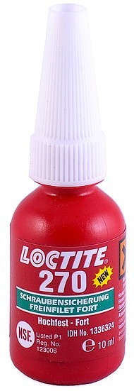 Фиксатор резьбы высокопрочный Loctite 270 10мл