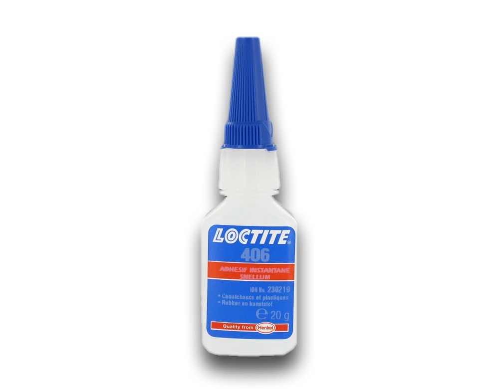 Клей моментальний прозорий Loctite 406 20г