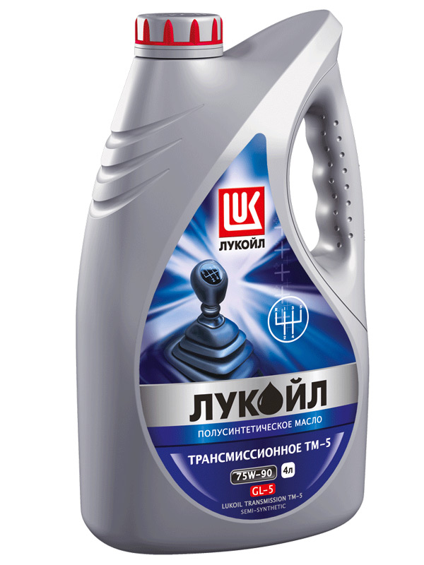 Трансмиссионное масло ЛУКОЙЛ ТМ-5 75W-90 4л