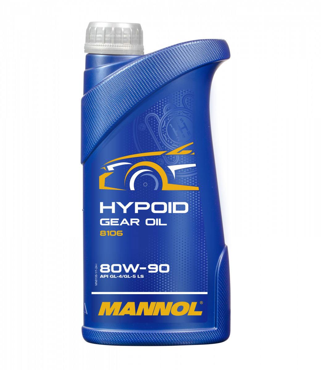Масло трансмиссионное MANNOL HYPOID GETRIEBEOEL 80W-90 1л