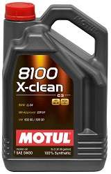 Моторне масло MOTUL 8100 X-CLEAN 5W-30 5л