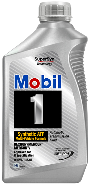 Трансмиссионное масло Mobil 1 Synthetic ATF 1qt