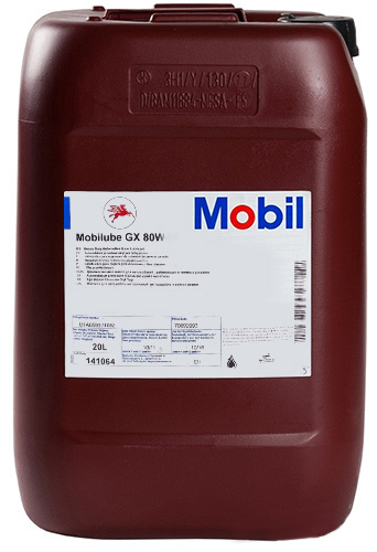 Трансмиссионное масло Mobil Mobilube GX 80W 20л