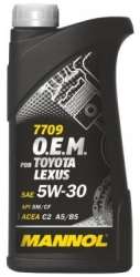 Моторна олива MANNOL O.E.M. FOR TOYOTA LEXUS SAE 5W-30 1л