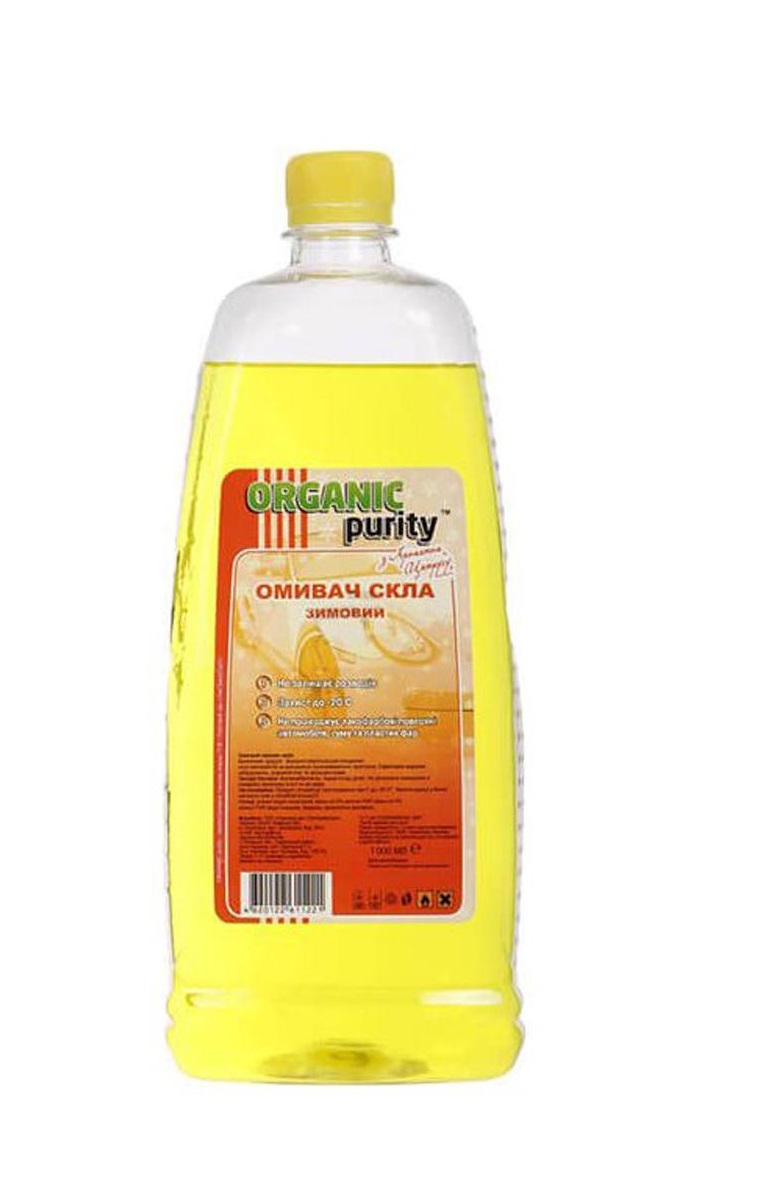 Омивач скла ORGANIC purity лимон 1л