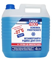 Готовая жидкость для защиты от замерзания стекол ( -27°C) LIQUI MOLY Scheibenfrostschutz -27° C 4 Л