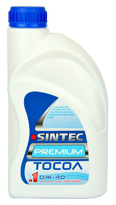 Sintec Тосол ОЖ-40 1кг