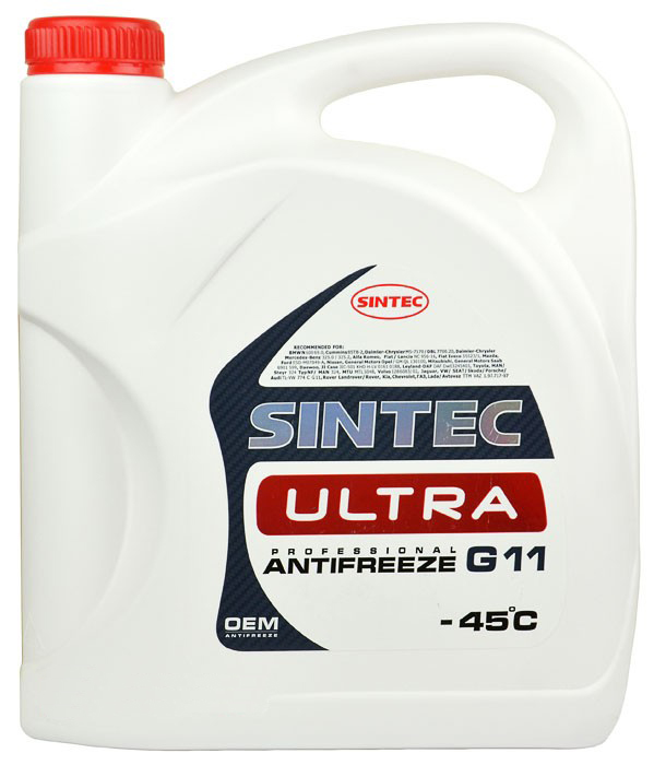 Антифриз Sintec Ultra G11 5кг