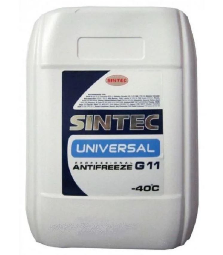 Антифриз Sintec Universal G11 10кг - Фото 1