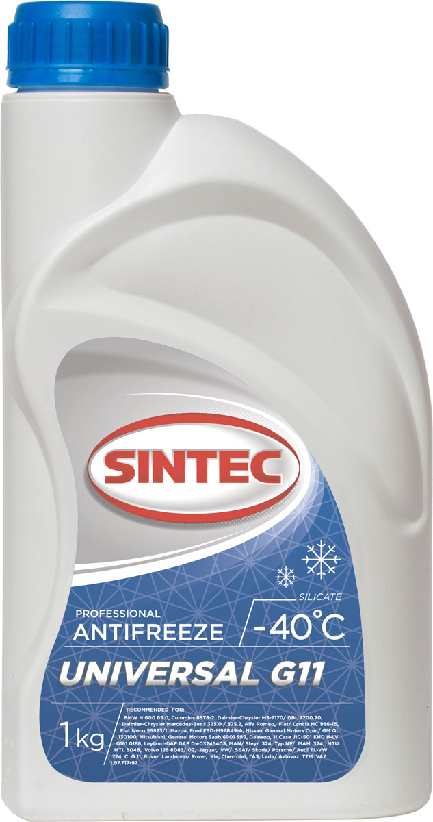 Антифриз Sintec Universal G11 1кг