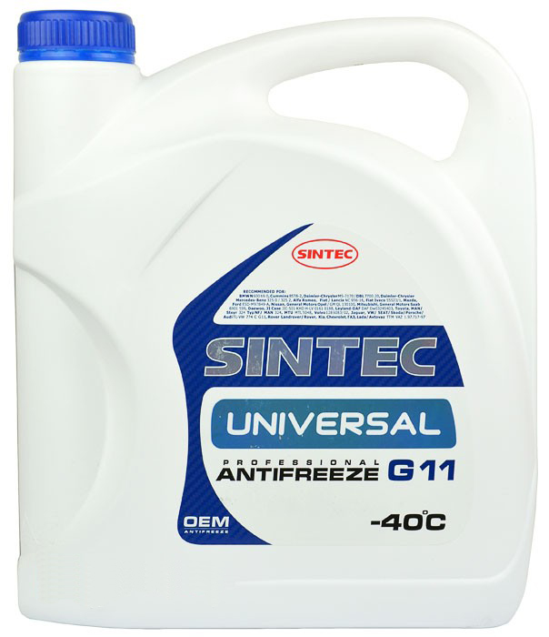Антифриз Sintec Universal G11 5кг