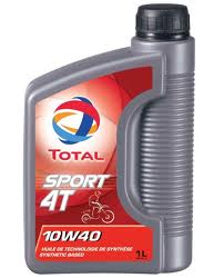 Моторне масло TOTAL SPORT 4T 10W-40 1л