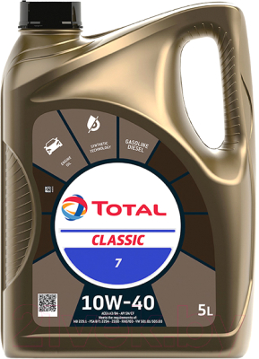 Моторное масло TOTAL CLASSIC 10W-40 5л