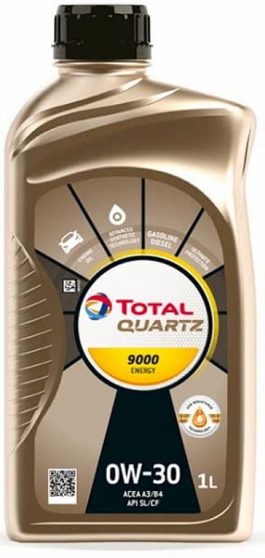 Моторное масло TOTAL QUARTZ ENERGY 0W-30 1л