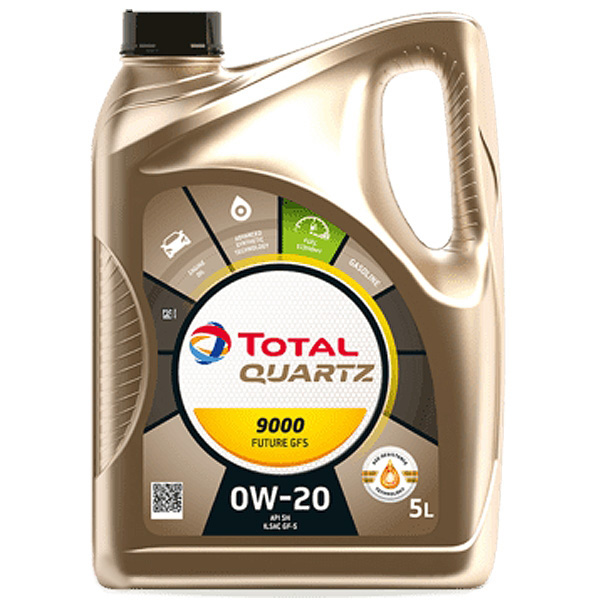 Моторное масло TOTAL QUARTZ Future 9000 0W-20 5л