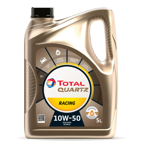 Моторное масло TOTAL QUARTZ RACING 10W-50 5л