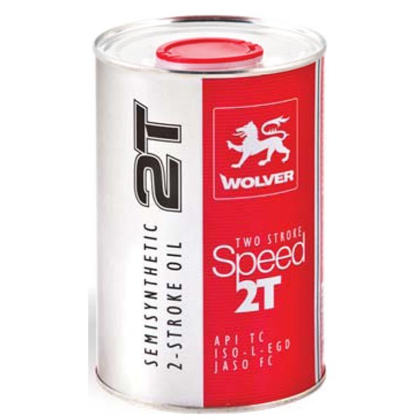 Моторное масло Wolver TWO STROKE SPEED 2T 1л