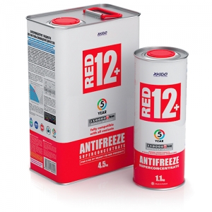 Антифриз XADO Antifreeze Red 12+ G12+ 1,1кг