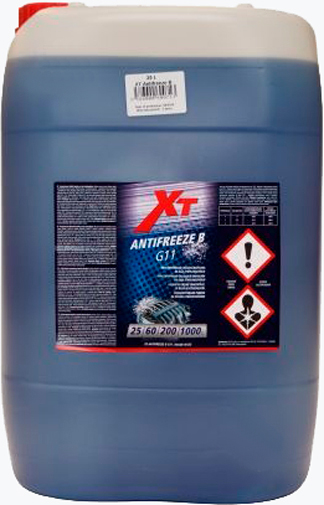 XT Antifreeze B синий (G11), 25л