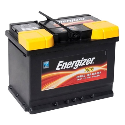 Стартерная аккумуляторная батарея ENERGIZER EP60-L2 Energizer Plus