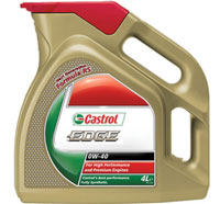 Моторное масло CASTROL EDGE 0W-40 синтетика 4л