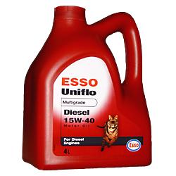 Масло моторное ESSO Uniflo Diesel 15W-40 минералка 4л