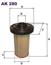 Фильтр воздушный Filtron AK 280