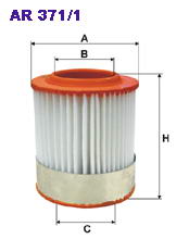 Фильтр воздушный Filtron AR 371/1