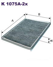 Фильтр салона FILTRON K 1075A-2x