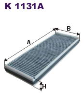 Фильтр салона FILTRON K 1131A