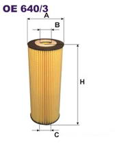 Фильтр масляный Filtron OE 640/3