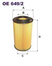 Фильтр масляный Filtron OE 649/2