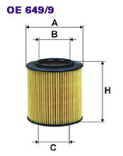 Фильтр масляный Filtron OE 649/9
