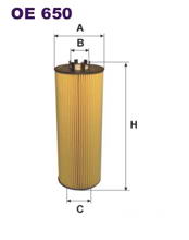 Фильтр масляный Filtron OE 650