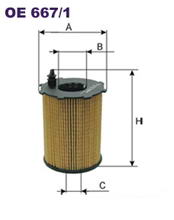 Фильтр масляный Filtron OE 667/1